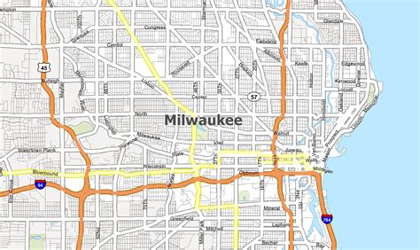Milwaukee Maps .